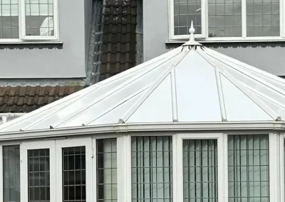 Completed conservatory roof insulation by insulated conservatory roof panels