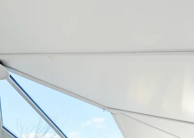 Completed conservatory roof insulation by insulated conservatory roof panels