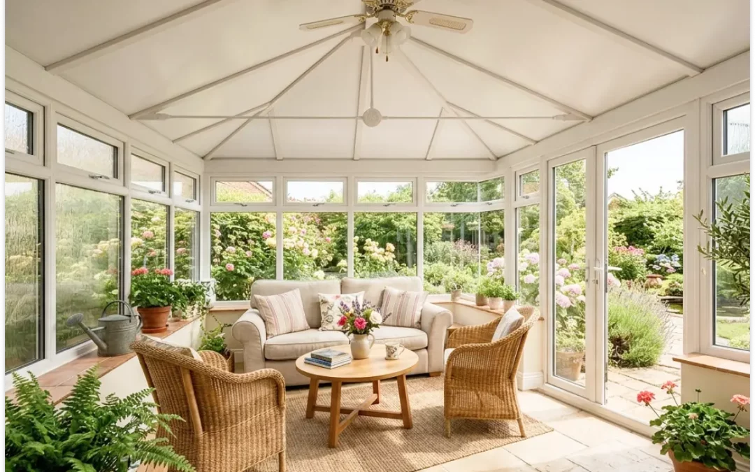 make conservatory cooler in summer